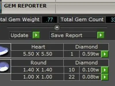 Heart Art Deco Ring 3D print model get