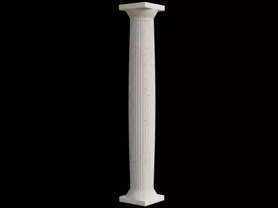 Doric Column 3D model buy