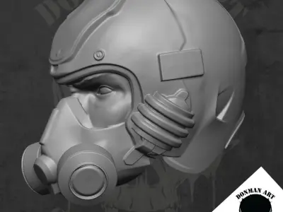 Pyrok Head for action figures 3D print model
