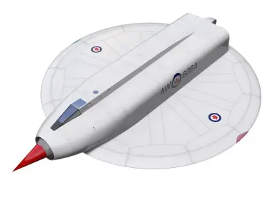 Avro WS606A 3D model