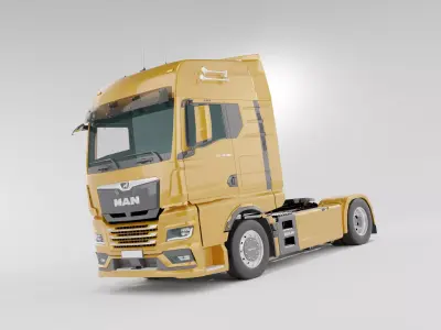 MAN TGX 2020 Semi Truck  - Prime Mover 3D model
