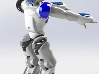 NAO robot v4 3D model