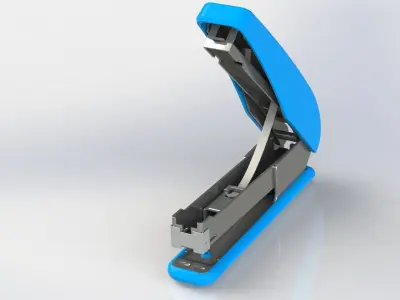 Stapler - SolidWorks Parts and Drawing 3D model