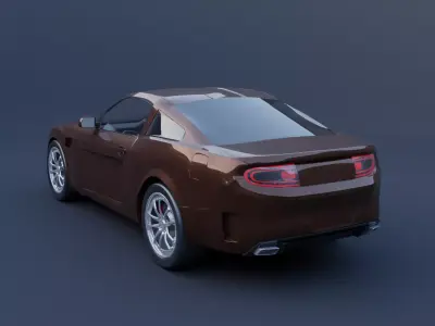 Generic Muscle Car mark 1 3D model