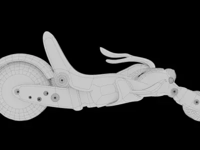  E-BUG Biker B - Bug Motor Bike 3D model