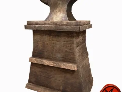 Anvil A Low-poly 3D model
