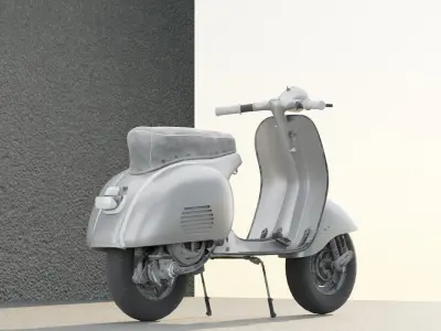 Vespa 150 GS 3D model