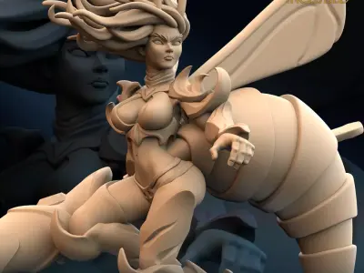 Wasp Warrior Gilded Stinger F 3D print model