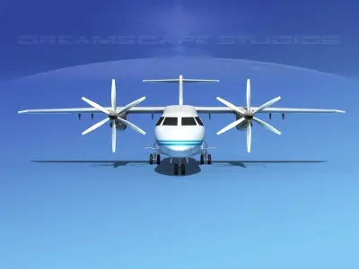 Dornier Do-328-130 Corporate 2 3D model