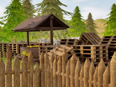 Village Of Standing Stones 3D model