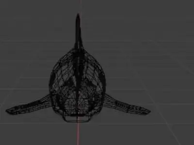Shark Low Ploy Free low-poly 3D model