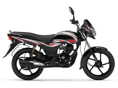 Bajaj Platina 100 Low-poly 3D model
