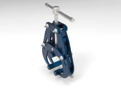 pipe clamp 3D model