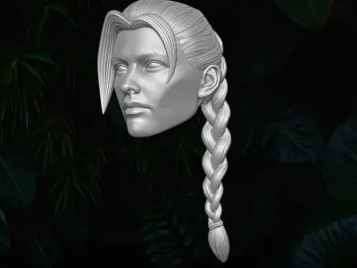 Lara Croft Fan Art Kit 3D printable File For Action Figures  3D print model