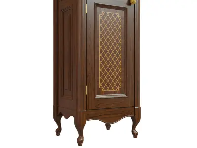 classic cabinet 03 01 3D model purchase