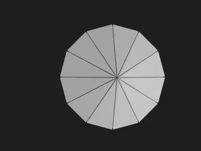 Hardsurface cone Free 3D print model