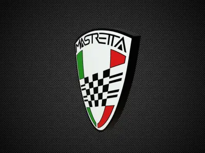 mastretta logo 3D model