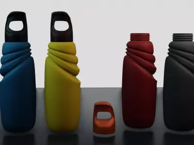 Sports water bottle  Free 3D model