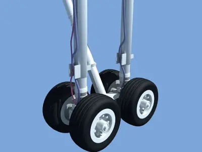 Landing Gear 3 3D model