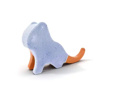 Dinosaur Wooden Toy Model Pack for Animation  Games Low-poly 3D model