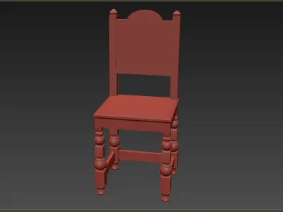 Medieval Rustic Low-poly 3D model