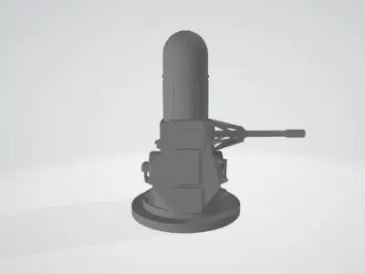 US MK-15 ANTI-AIRCRAFT GATLING GUN AA MACHINEGUN 3D print model