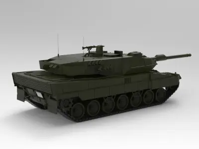 Leopard 2 3D model purchase
