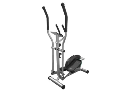 Realistic Elliptical Trainer Gym Equipment 3D Model Low-poly 3D model
