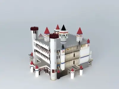 THE CASTLE OF THE TALE Free 3D model