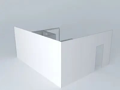 Office modules Free 3D model
