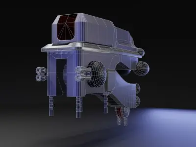 Fighter Space Ship   3D model