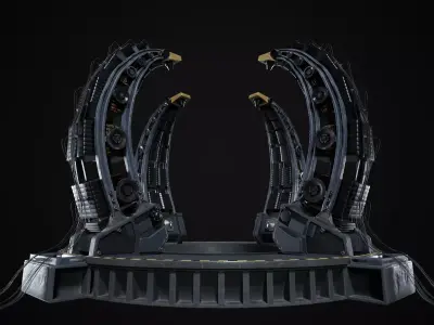 Spider-Man 2 Fusion Reactor 3D Model  3D model