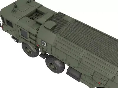 9K720 Iskander 3D model by flower-3dart