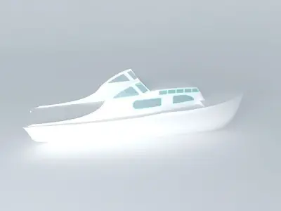 Cabarello boat Free 3D model