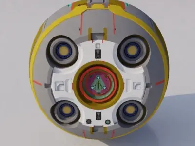 Sphere Drone 3D model
