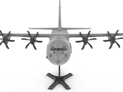 C-130J 3D print model purchase