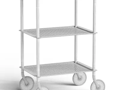Flow trolley by Mutto 3D model