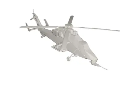 Military Helicopter concept Low-poly 3D model by vlad25 from CGTrader