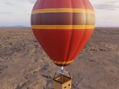 Globo Aerostatico 3D model buy