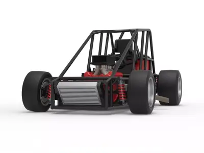 Experimental Pavement Silver Crown Car Base Scale 1 to 25 3D print model