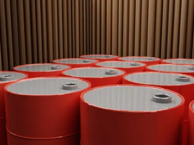 Barrel oil barrels 3D model