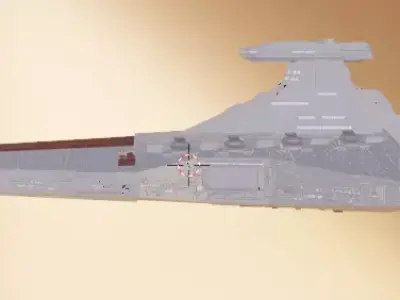 Republic Capital Ship 3D model
