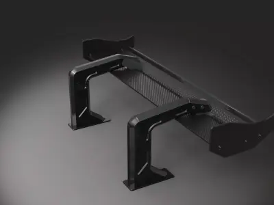 Racing damper tuning spoiler auto bahn rc  3D model