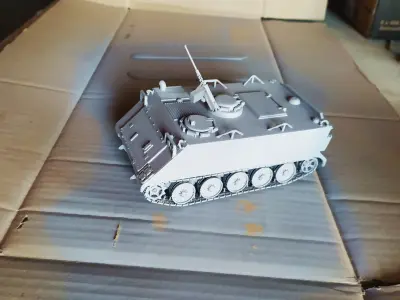 Armored vehicle M113 APC  - STL files- vietnam war era  3D print model