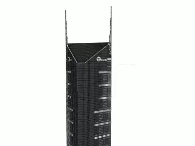 MELBOURNE CENTRAL TOWER 3D model