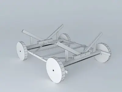Tipping stranding boats 3D model