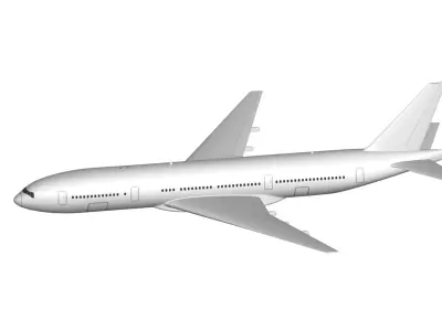 Boeing 777 3D model