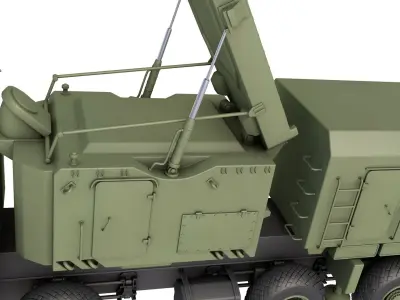 92N6E Grave Stone Radar 3D model purchase