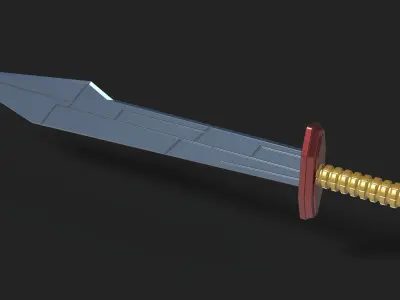 Thors sword from Thor Ragnarok 3D model