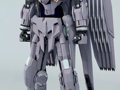 War robot Free 3D model